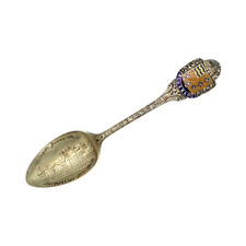 FRED HARVEY STERLING SILVER HOTEL ALVARADO ALBUQUERQUE 4" SPOON 11GR #4049