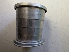 Vintage Fred Harvey collapsible drinking cup, aluminum. railroadiana, Western - Additional view 4