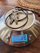 VINTAGE OLD FRED HARVEY ERA NAVAJO STERLING STAMPED KACHINA DANCER PENDANT  - Additional view 3