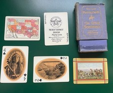 Vintage Fred Harvey Photo Souvenir Playing Cards; The Great Southwest