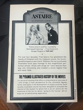 Fred Astaire (A Pyramid illustrated History Of Movies by Stephen Harvey 1975 PB - Additional view 1
