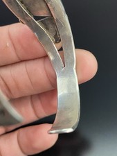 Fred Harvey Era VTG Native American Sterling Silver .925 Turquoise Cuff Bracelet - Additional view 10