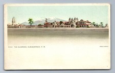 C.1920 FRED HARVEY ALVARADO, ALBUQUERQUE NM, CORONADO, PHOSTINT Postcard P26 - Additional view 1