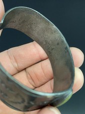 Fred Harvey Era Native American Sterling Turquoise Navajo Watch Cuff Bracelet - Additional view 13