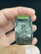 Fred Harvey Era Native American Sterling Turquoise Navajo Watch Cuff Bracelet - Additional view 4