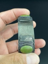 Fred Harvey Era Native American Sterling Turquoise Navajo Watch Cuff Bracelet - Additional view 6