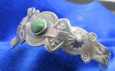 VINTAGE SOUTHWEST FRED HARVEY CUFF WITH SUNFACE & ARROWS - Additional view 4