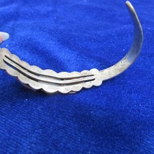 VINTAGE SOUTHWEST N A FRED HARVEY CUFF W/ ALL OF THE STAMPS, THUNDERBIRDS - Additional view 5