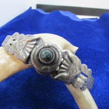VINTAGE SOUTHWEST N A FRED HARVEY CUFF W/ ALL OF THE STAMPS, THUNDERBIRDS