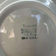 Syracuse China Trend 5” Plate Fred Harvey Berkeley Cherry Blossom - Additional view 3