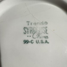 Syracuse China Trend 5” Plate Fred Harvey Berkeley Cherry Blossom - Additional view 6