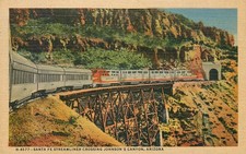 FRED HARVEY RAILROAD, LOT OF 12 VINTAGE POSTCARDS (RR1142) - Additional view 12