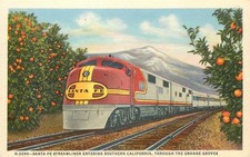FRED HARVEY RAILROAD, LOT OF 12 VINTAGE POSTCARDS (RR1142) - Additional view 4