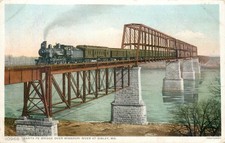 FRED HARVEY RAILROAD, LOT OF 12 VINTAGE POSTCARDS (RR1142)