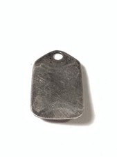 Vintage Fred Harvey Sterling Silver Turquoise Whirling Log FOB Tag Pendant - Additional view 5