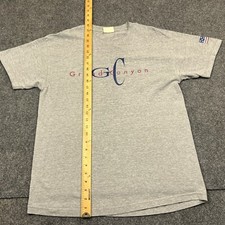 Fred Harvey Trading Company Grand Canyon T Shirt Adult Medium Gray Spell Out Tee - Additional view 3