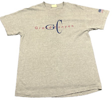 Fred Harvey Trading Company Grand Canyon T Shirt Adult Medium Gray Spell Out Tee