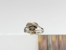 Fred Harvey era Vintage Natural Turquoise Sterling Silver 925 Ring - sz 3.75 - Additional view 4