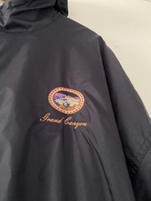 Vintage Fred Harvey Trading Company Grand Canyon Lined Navy Blue Jacket Size XL - Additional view 2