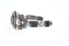 Fred Harvey Era Mexican Sterling Native American style cuff bracelet - Additional view 2