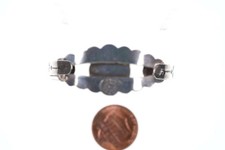 Fred Harvey Era Mexican Sterling Native American style cuff bracelet - Additional view 5
