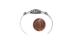 Fred Harvey Era Mexican Sterling Native American style cuff bracelet - Additional view 6