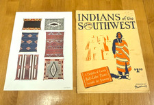 18 Vtg Fred Harvey Native American Indian Art Print Set Indians of the Southwest