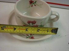 Syracuse Trend Berkeley 1 Cup & 1 Saucer Set Fred Harvey Santa Fe Railroad - Additional view 1