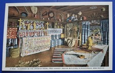 Albuquerque, NM. A Corner in the Spanish Room, Fred Harvey Indian Building ...