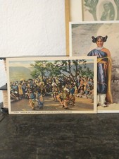 Hopi Belle Indian Dance Grand Canyon Arizona Vtg Pair 1930s Fred Harvey Postcard - Additional view 22