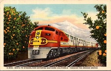 Fred Harvey Santa Fe Railroad (6) Postcards - Additional view 6