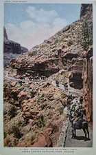 Grand Canyon, AZ. Along The Cliffs On Hermit Trail - Fred Harvey PC