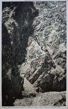 Grand Canyon, AZ. Devil's Corkscrew On Bright Angel Trial - Fred Harvey PC