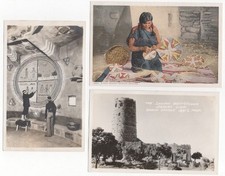 4 RPPC Post Cards 1 B&W Photo American Indian Life Bldgs Fred Harvey 5 pcs 1934 - Additional view 2