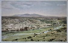 Lamy, NM. Birdseye View - Fred Harvey PC