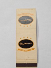 Fred Harvey Est. 1876 Hotels Restaurants Shops 3000 Miles Matchbook Cover - Additional view 1