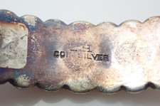 Vintage Navajo Fred Harvey Era Turquoise Thunderbirds Coin Silver Cuff Bracelet - Additional view 3