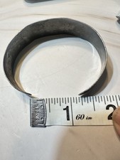Native American Fred Harvey Sterling Silver Stamped Thunderbird Bracelet As Is - Additional view 14