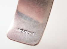 Vintage Harvey Era Navajo Stamped Design Stacker Sterling Silver Cuff Bracelet - Additional view 4