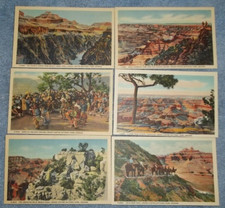Fred Harvey Ten 10 Pack Grand Canyon National Parks Sealed Postcard Set No.4 Vtg - Additional view 5