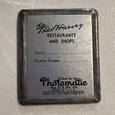 Vintage Fred Harvey Restaurant Potomatic Black And White  - Additional view 1