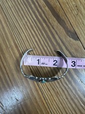 FRED HARVEY Era Turquoise & Sterling Arrows Cuff Bracelet Rare Vintage - Additional view 7