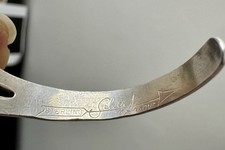 RARE vtg FRED HARVEY ERA Sterling CUFF bracelet SILVER ARROW Native American - Additional view 3