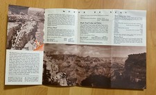 The Grand Canyon Beckons! Arizona Folder Brochure Photos Map 1951 Fred Harvey - Additional view 2