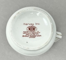 HARVEY INC (FRED HARVEY) TALL CHINA CREAM PITCHER - Additional view 5
