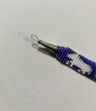 Fred Harvey Hand Woven Beaded Navajo Bracelet Jewelry Authentic Navajo - Additional view 6