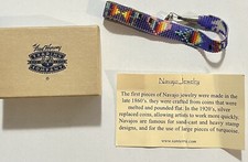 Fred Harvey Hand Woven Beaded Navajo Bracelet Jewelry Authentic Navajo