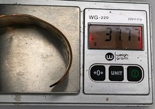 Fred Harvey Copper Cuff Bracelet Wheeler Manufacturing WMCO 30mm Navajo Symbols - Additional view 10