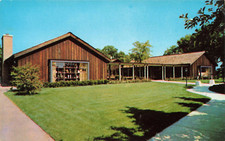 Hinsdale IL, Old Spinning Wheel Fred Harvey Restaurant Advertising, Vtg Postcard