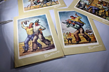 7 Vintage Fred Harvey Menus Bright Angel Lodge & El Tovar Grand Canyon - Additional view 1